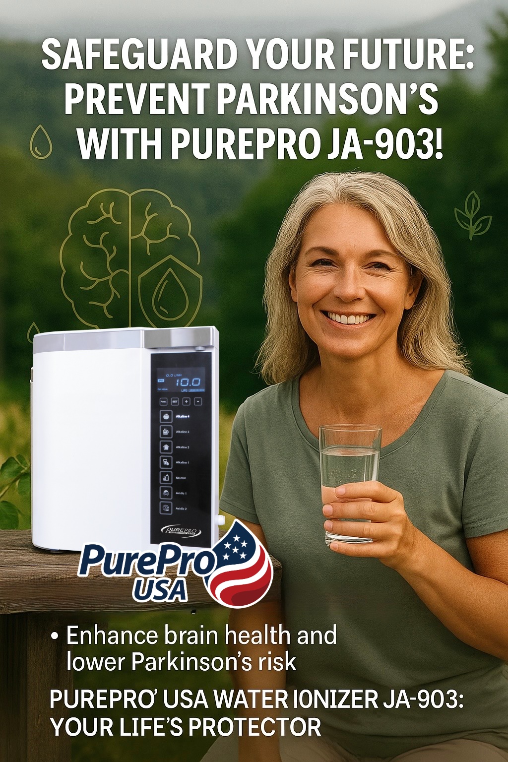 PurePro® JA-903 Electrolyzed Reduced Water (ERW) 